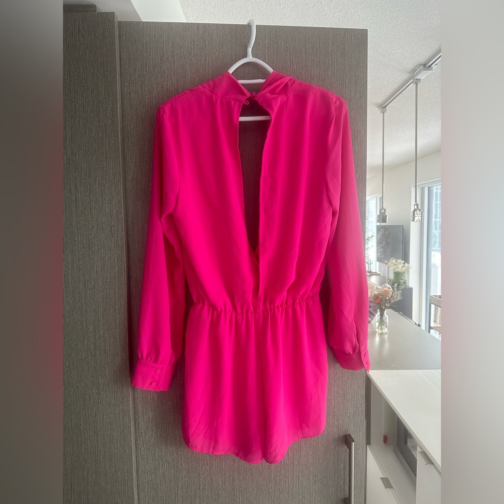 Drape Neck Romper - Picture 4 of 5